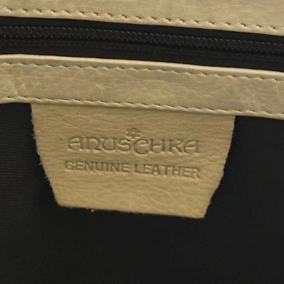 Anuschka Handpainted Leather Multicolor Artistic Mini Backpack - Picture 11 of 11